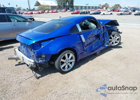 2004 Nissan 350Z z USA, uszkodzony, nr VIN JN1AZ34DX4T161147